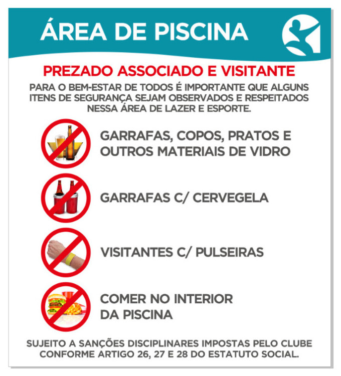 PISCINA REGRAS